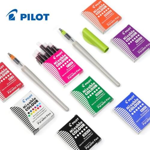 Pilot IC-50/100 Ink Cartridge for Fountain Pen Snd Gel Pen BXC-V5 Ink Refill Parallel Calligraphy Pen Colored Ink Supplies
