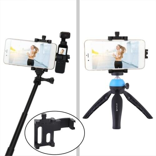 Aluminum Alloy Smartphone Holder Mount w/1/4”Thread Screw Compatible with DJI OSMO Pocket Accessories