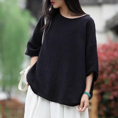 Женские свободные футболки Fairynatural China At AliExpress