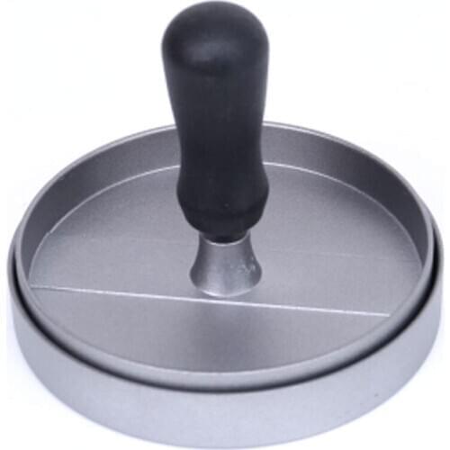 Hamburger Maker Burger Press Burger Presser Patty Maker Patty Mold Round Aluminum Round Shape 1PC For Kitchen Burger Maker