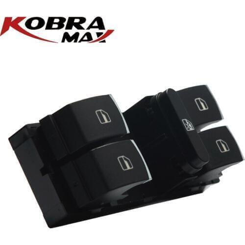 KobraMax Chrome Headlight Power Window Master Switch 5ND959857 for Volkswagen Golf Tiguan J etta Passat Car Accessories
