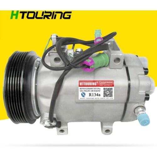 DCW17 AC Compressor For Audi A6 S6 A8 100 Avant 506231-0441 506031-0831 8D0260805A 4A0260805AC 4A0260805C 4A0260805B 4A0260805AD