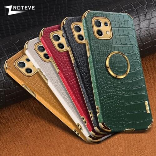 Mi11 Case Zroteve For Xiaomi Mi 11 Lite Mi10 Mi10T Pro Case Crocodile Pattern Xiomi Cover For Xiaomi Mi 10 Ultra 11i Mi 10T Lite