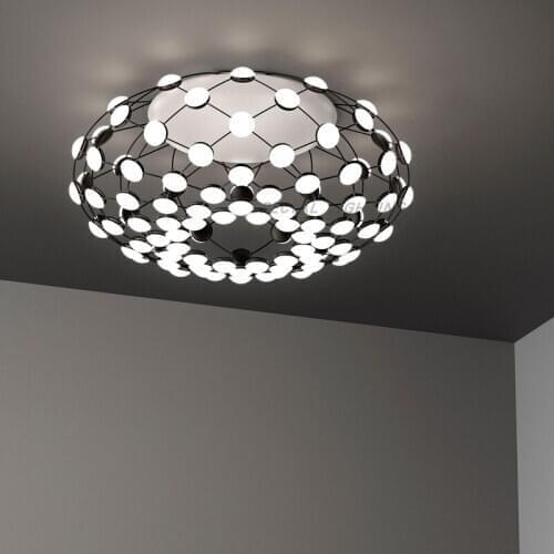 Postmodern Creative Go Art Ceiling Lamp Style Special-shaped Living Room Bedroom Gypsophila Lamp