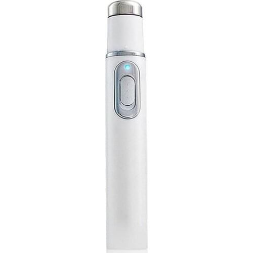 Kd-7910 Acne Laser Pen Machine Blu-Ray Acne Pen Portable Wrinkle Toxin Removal Treatment Massage Stainless Pen Massage