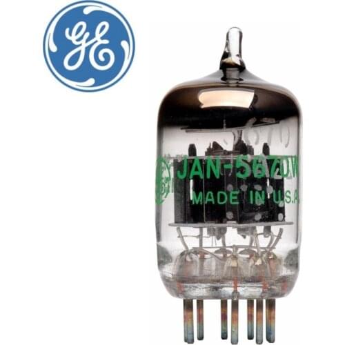 2pcs NEW USA Antiques tube GE JAN 5670W tube can replace 6N3 / 396A / 2C51 / 5670