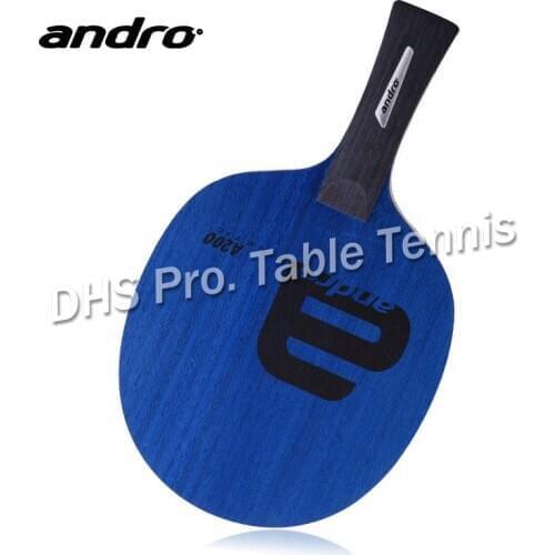 Andro A200 5 Ply Pure Wood Allround Racket Table Tennis Blade Ping Pong Bat Tenis De Mesa Paddle