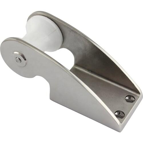 316 Stainless Steel Bow Anchor Roller Bracket 50 * 165mm Casting Bow Roller Suitable for Marine Yacht Hardware