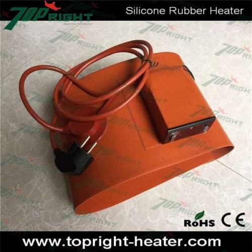 Silicone Rubber Heater Oil Drum Heater 55Gallon(200 Litter) 200*860mm 200V 800W, free shipping