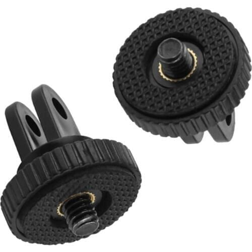 Screw Mount For Mini Tripod Mount adaptor/adapter screw for Gopro Hero 8 7 6 5 4 For xiaomi Yi 4K sjcam Camera accessories