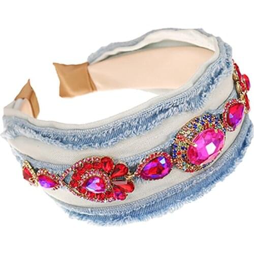 ZHINI New Fashion Females Hairband Wide Side Headband Boho Vintage Gold Color Hair Accessories Wedding Fashion Jewelry 2021