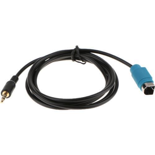3.5mm AUX Input Cable Audio Line 9872 9881 CDA 9852 9870-9884 For KCE-236B