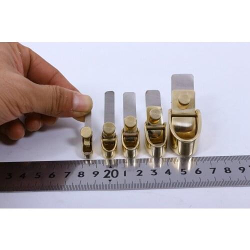5 pcs Brass Plane tool luthier tools violin Viola Cello Special tools Convex bott