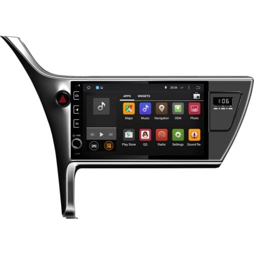 8 Core RAM 4GB Android 10.0 Car Stereo Screen Radio Car GPS Navigation For TOYOTA COROLLA 2017- Car GPS Player