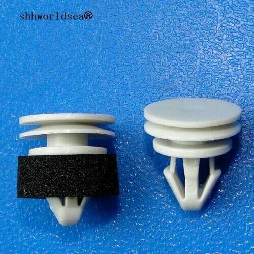 Shhworldse 100/300/500/1000pcs automotive clips and fastener Fender Apron Frame Seal Clip car plastic rivet for VW 4F0831719