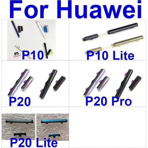 Power Volume Button Flex Ribbon Cable For Huawei P10 Lite P20 P30 Pro Up Down Audio Control Button Repair Replacement Parts