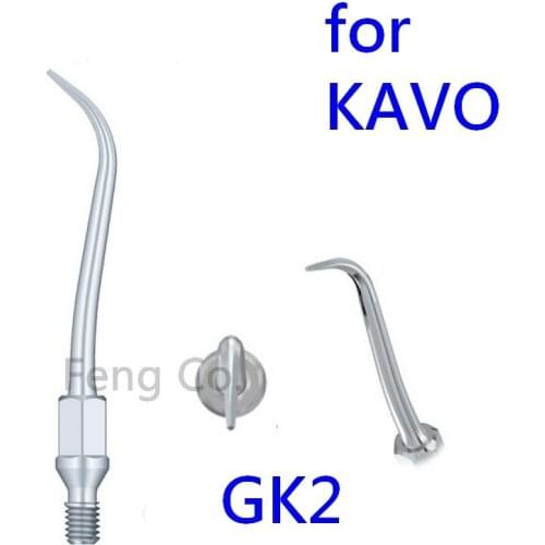 GK2 Ultrasonic Scaler Tips fit KAVO Perio Endo Handpiece Dental Scaling Dentist Teeth Whitening