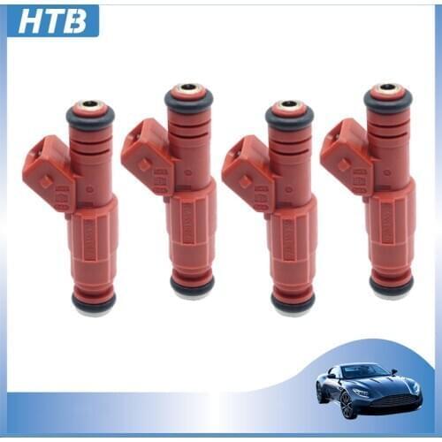 Set 4x Fuel Injector 0280155759 9454556 For Volvo Dodge Audi V-W G40 G60 1.8T Turbo 2.3L 0 280 155 759 1275395 Car Engines