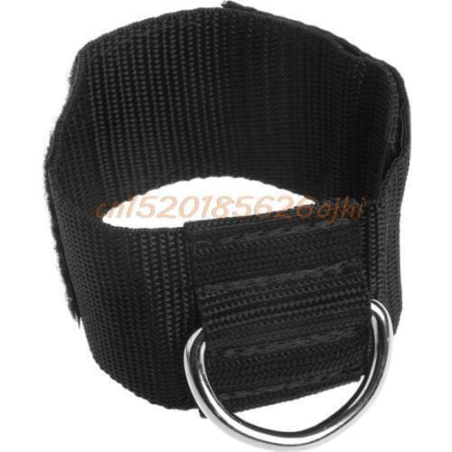 Ankle D-ring Strap Multi Gym Cable Attachment Thigh Leg Pulley Weight Lifting #h030