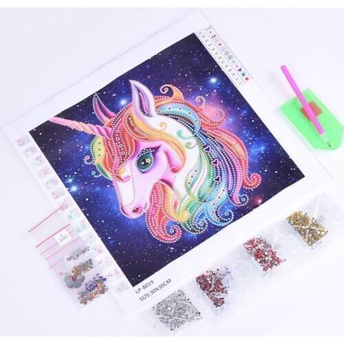 Diamond Painting kit Cartoons Animals Unicorn Paintings from Rhinestones Diamond Embroidery Christmas Decoration