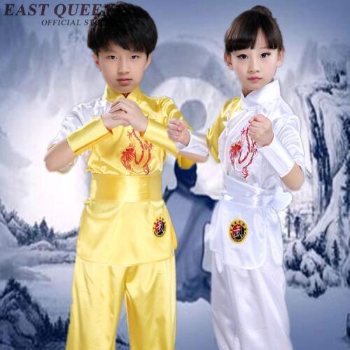 National costumes for boys girls kung fu clothing for kids chinese folk dance NN0569 H