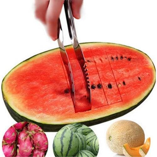 Stainless Steel Melons Slicer Cutter Knife Corer Fruit Vegetable Tools Kitchen Gadgets Accessories Fast Tool Citrus Zest Grater
