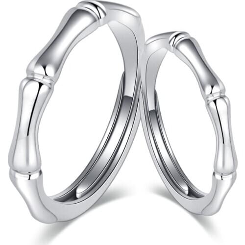 Couple Rings Bamboo Classic Fashion Luxury Jewelry For Female Gift