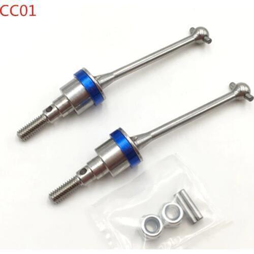 Stainless steel CVD front drive shafts for TAMIYA CC01