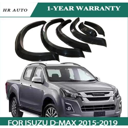 Fit for ISUZU D-MAX 2015 -2019 high quality ABS small wheel eyebrows