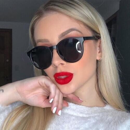 Sunglasses women 2019 retro Round Metal Frame glasses women Classic luxury Oval sun glasses for women fashion Eyewear