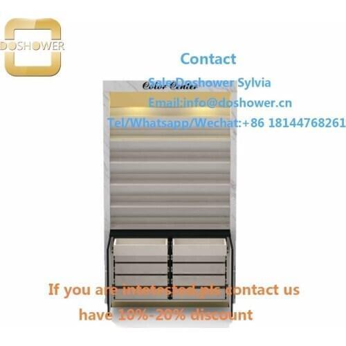 Nail polish standing rack with store display rack for salon rack