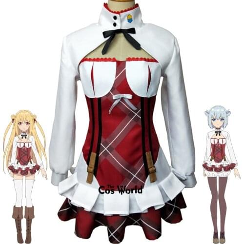 Assassins Pride Melida Angel Elise Angel Dress Uniform Outfit Anime Cosplay Costumes
