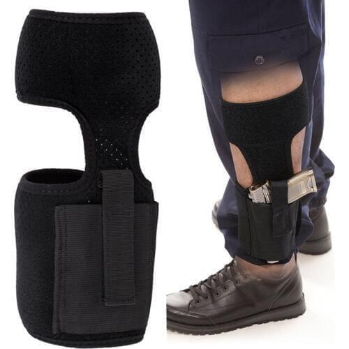 CQC Outdoor Tactical Airsoft Universal Concealed Carry Ankle Leg Gun Pistol Holster Strap Belt Magazine Pouch Huning Bag Glock