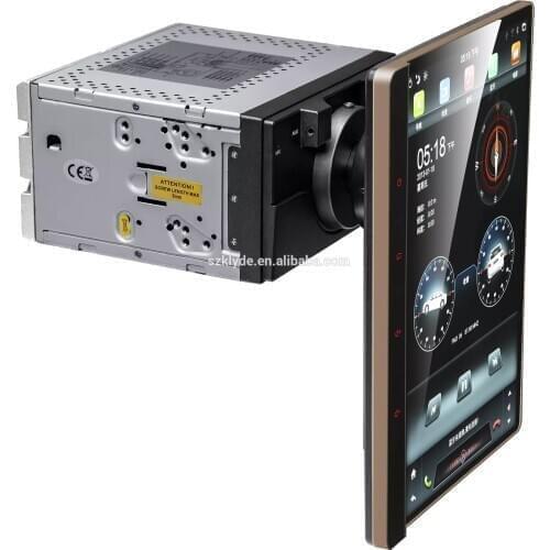 KLYDE Universal 2 Din 12.5 Inch Touch Screen Stereo Auto Radio Multimedia Player Rearview Mirror Link/FM/TF/Bluetooth/MP5