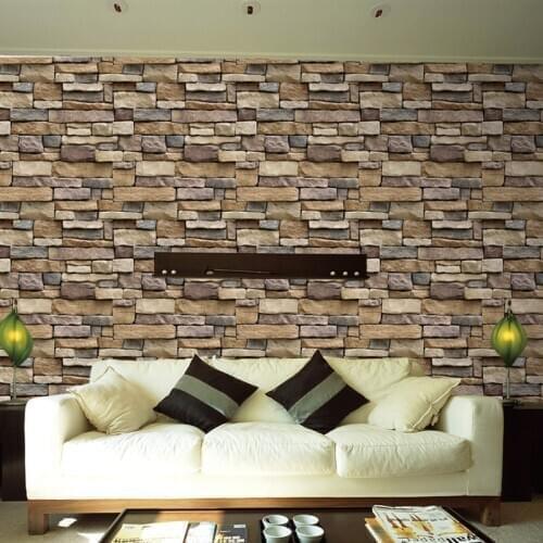 3DWaterproof PVC Vinyl Self Adhesive Wallpaper for Kitchen Backsplash Tile Bathroom Living Room Bedroom Home Decor WallPaper