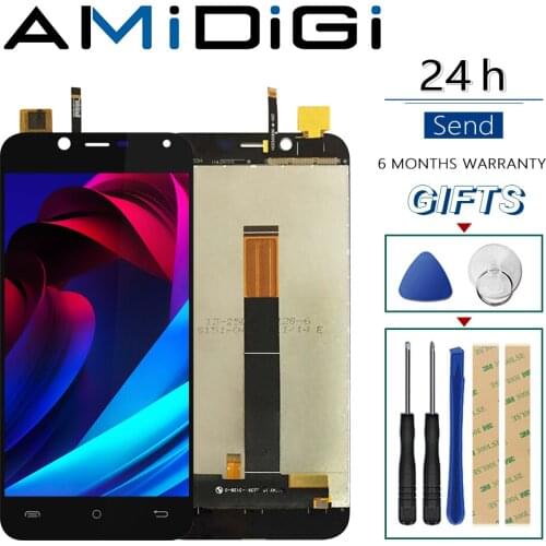 5.0''For Cubot Magic LCD Display+Touch Sccreen Digitizer Assembly Phone Accessories Tools+Adhesive