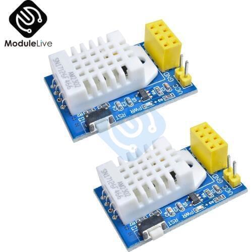 2PCS ESP8266 ESP-01S ESP-01 ESP01 DHT22 AM2302 Digital Temperature Humidity Sensor Wifi Module Replace SHT11 SHT15 High Quality