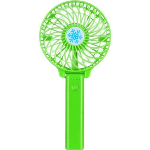 2018 Mini USB Rechargeable Foldable fan 3 Speed Adjustable Handheld FanPortable Hand Fan Cooler Cooling Fan for Outdoor Travel