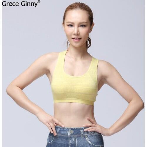 95% Cotton Color Iso Bra Without Steel Belt Bra Pad Without Wear Bra One Piece Ms. Personalized Clothing Wrapped Chest