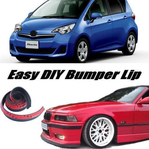 NOVOVISU For TOYOTA Ractis Space Verso S For Subaru Trezia Bumper Lip / Front Spoiler Deflector / Body Kit Strip Skirt
