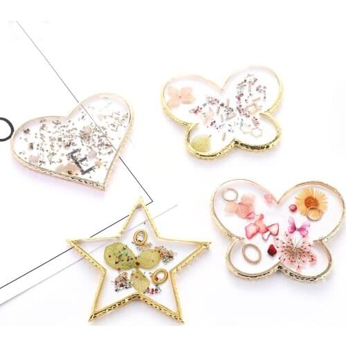 Nail Art Decoration Painting Palette New Nail Accessories Display Board Professional Drawing Tool Crystal Agate Phnom Penh Resin