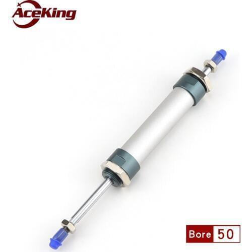 Double head aluminum alloy cylinder MALD50*25x50x75x100x125x150x175 dual axis adjustable mini cylinder /S with magnetic cylinder