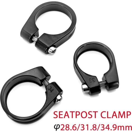 Road Bicycle Seat Post Clamp 28.6mm/31.8mm/34.9mm Seat Pipe Clamp MTB Bike Seatpost Clamps