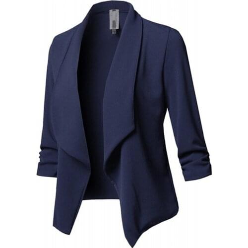 HZCX FASHION Women's Blazers With Short Sleeves