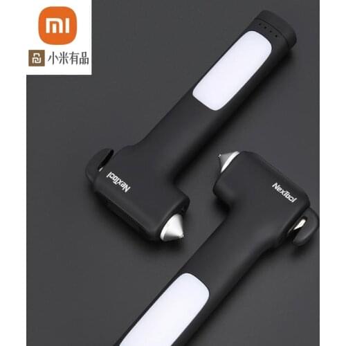 Xiaomi youpin Multifunctional survival hammer car window self-rescue safety companion Emergency lighting power bank