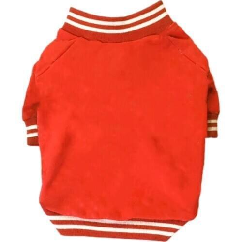 Fashion Dog Clothes French Bulldog Baseball Uniform Jacket for Chihuahua Coat Jackets for Puppy Corgi Pug Dropshipping A23