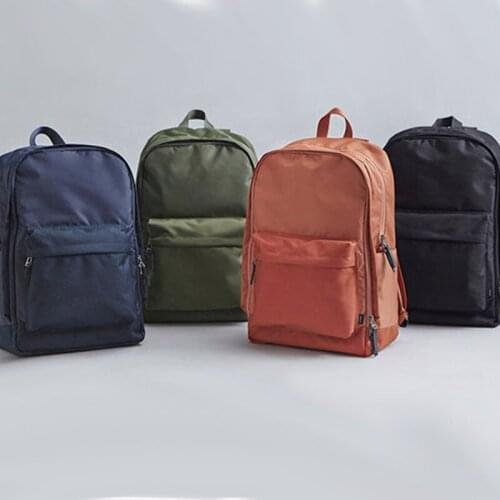 Korean-Style Genuine Light Nylon Cloth Small Backpack Casual Mens and Womens Computer Bag Versatile Travel Bag
