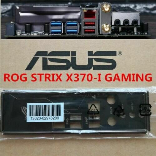 Original I/O IO SHIELD Bracket For Asus ROG STRIX X370-I GAMING , ROG STRIX B350-I GAMING