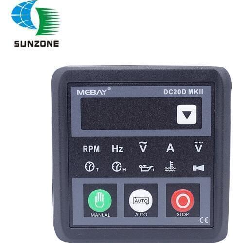 Start Controller DC20D MKII For Mebay Genset Controller Upgrade Version For Diesel Gasoline Engine Control Module DC20DMKII