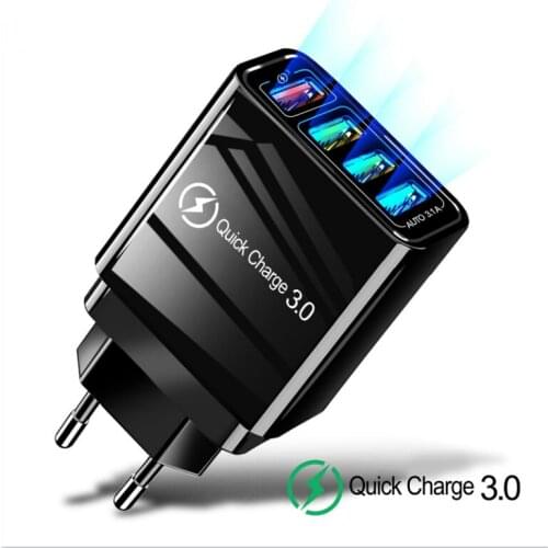EU Plug Adapte Quick Charger USB Charger for Ford Focus 2 3 Mondeo MK4 Mustang Edge Kuga Fiesta Ecosport Fusion C-MAX Transit